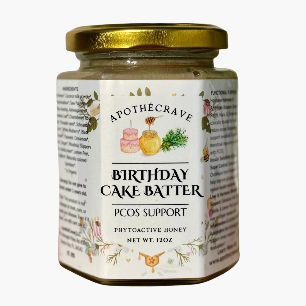Birthday Cake Hormone Harmony (PCOS) Support Honey