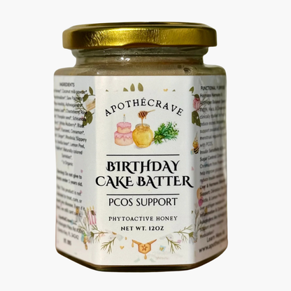Birthday Cake Hormone Harmony (PCOS) Support Honey