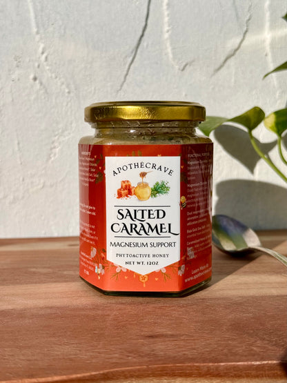 Salted Caramel ~ Magnesium Support Honey