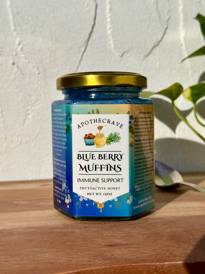 Blueberry Muffin ~ Immune Support Honey