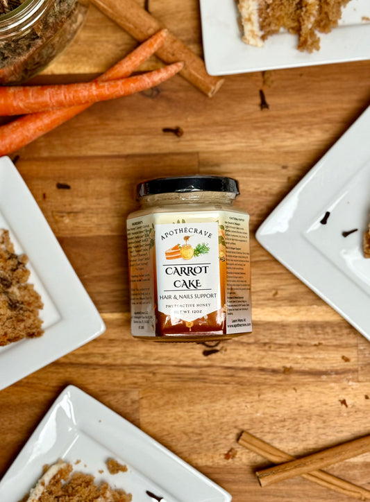 Carrot Cake Hair, Skin & Nail Support Honey