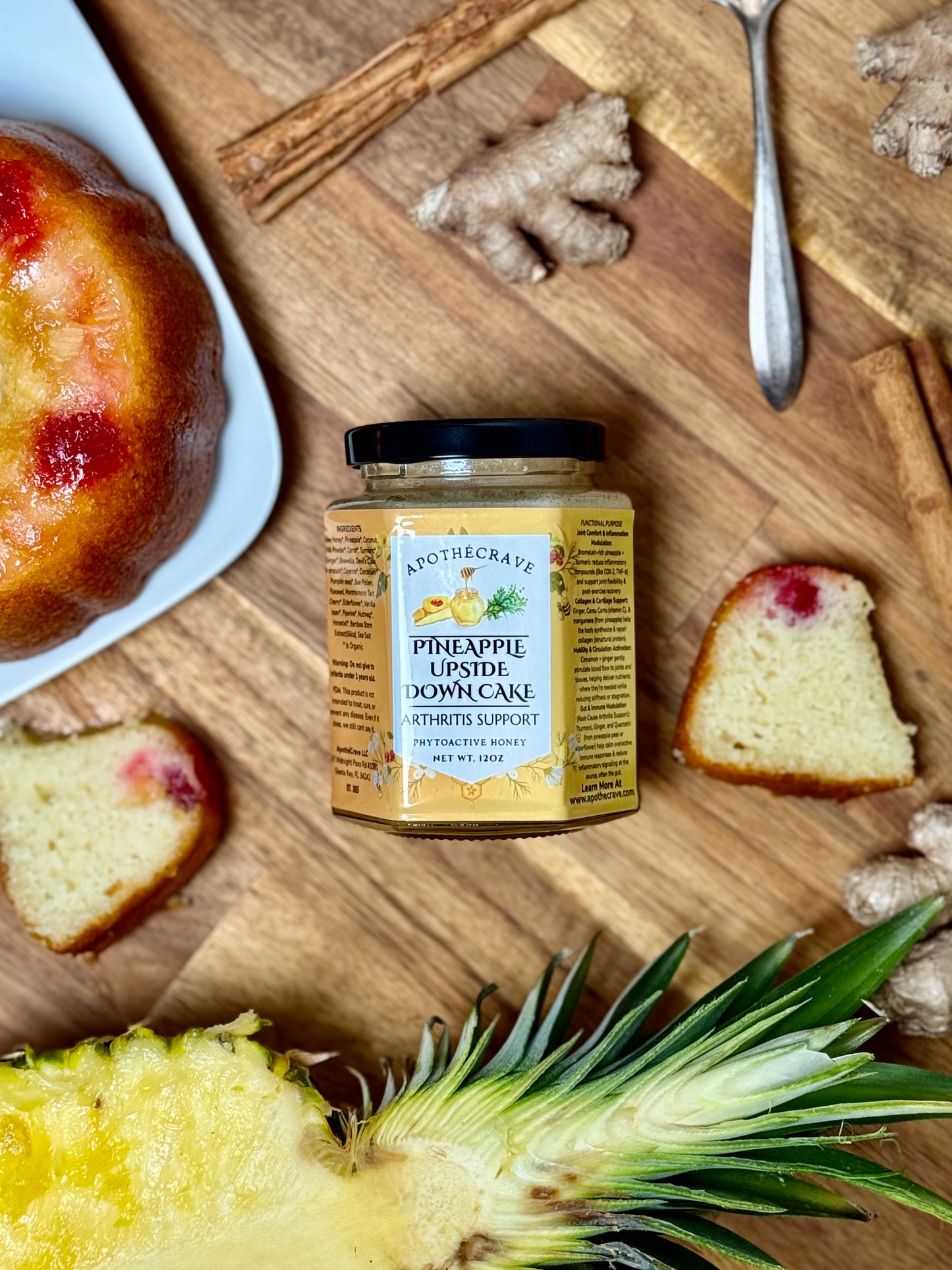 Pineapple Upside-Down Cake Joint & Mobility (Arthritis) Support Honey