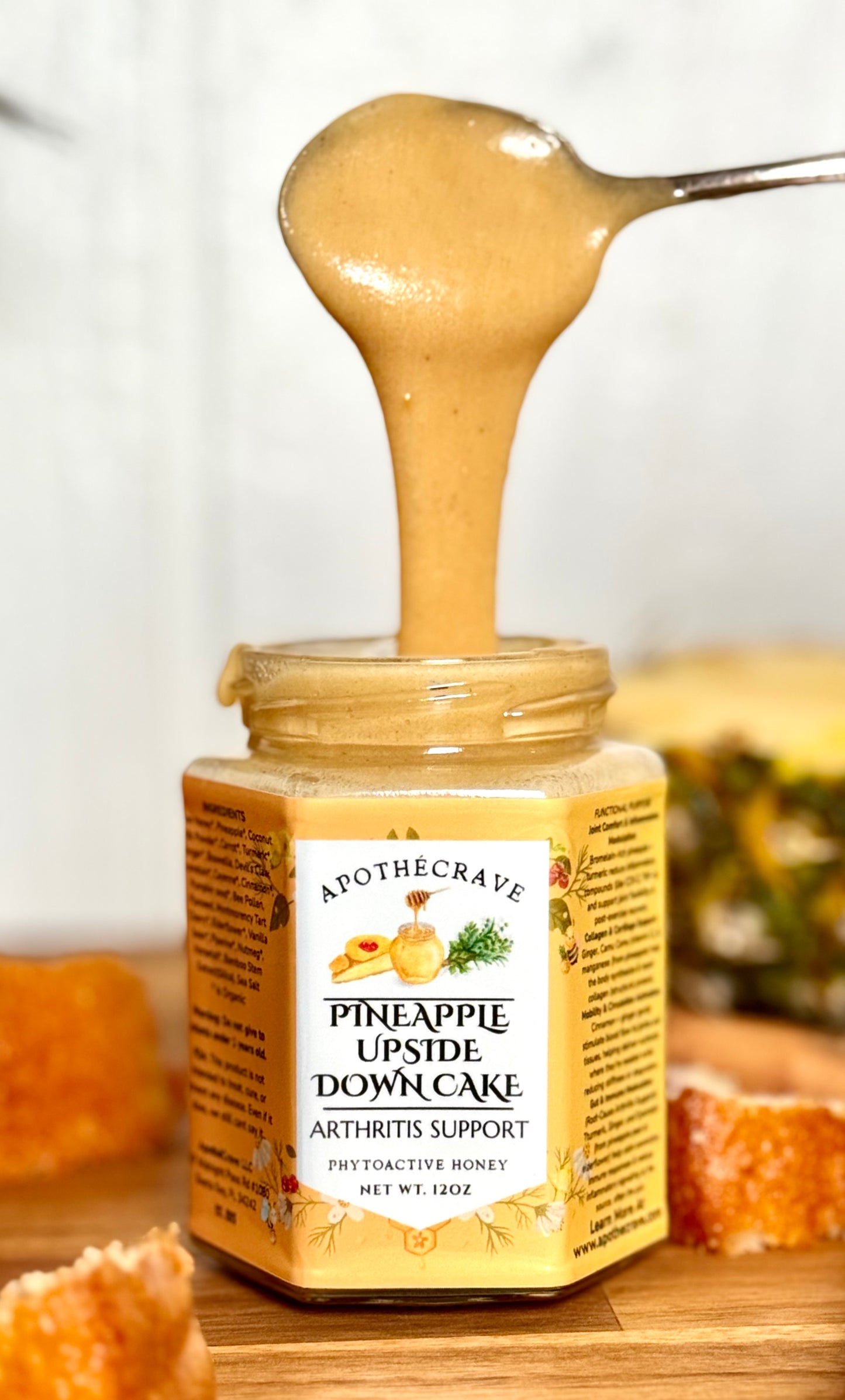 Pineapple Upside-Down Cake Joint & Mobility (Arthritis) Support Honey