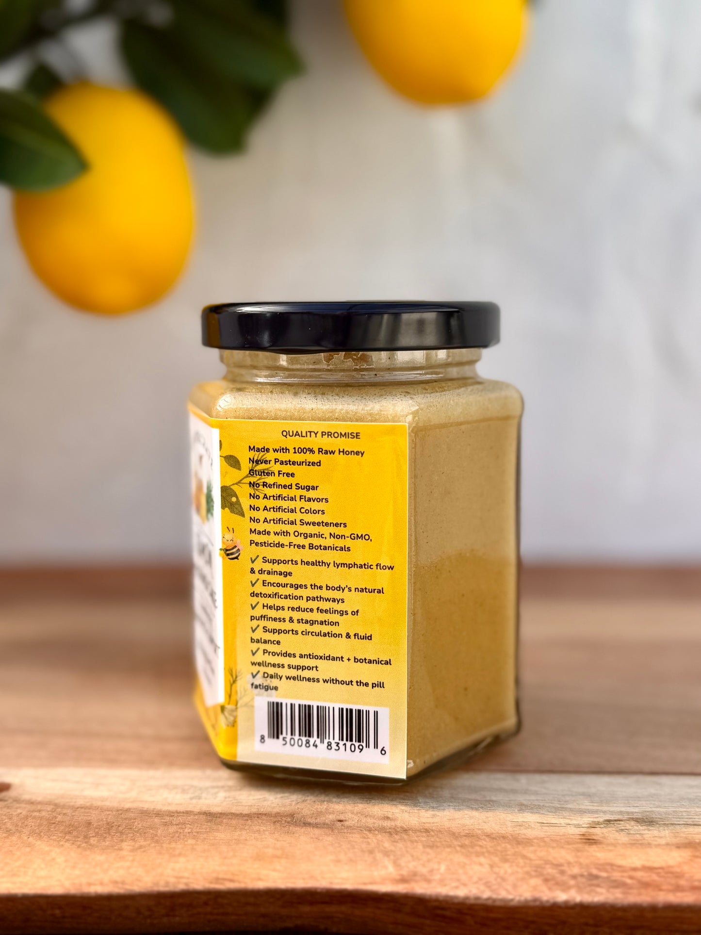Lemon Pound Cake Lymphatic Drainage Support Honey