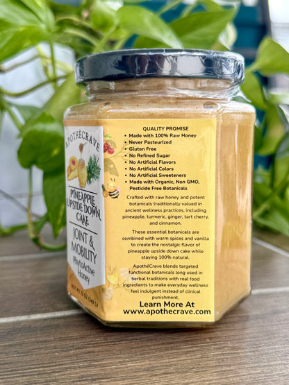 Pineapple Upside-Down Cake Joint & Mobility Support Dessert Inspired Wellness Honey