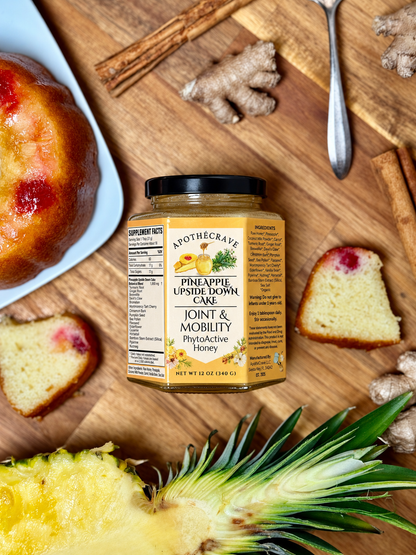 Pineapple Upside-Down Cake Joint & Mobility Support Dessert Inspired Wellness Honey
