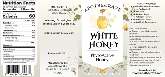Pre-Order - White Honey